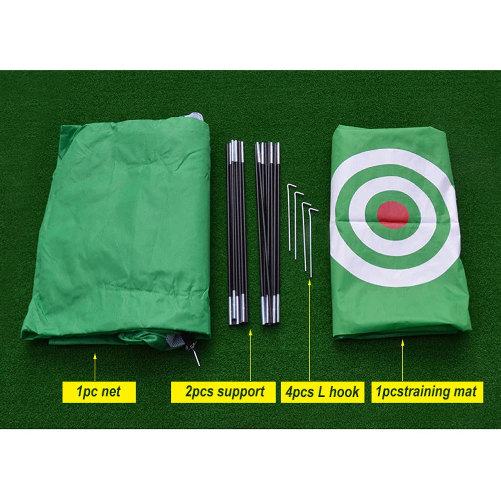 2M Golf Practice Hitting Net with Target and Carry Bag,Golf Chipping Nets for Backyard Driving,for Outdoor Indoor Use