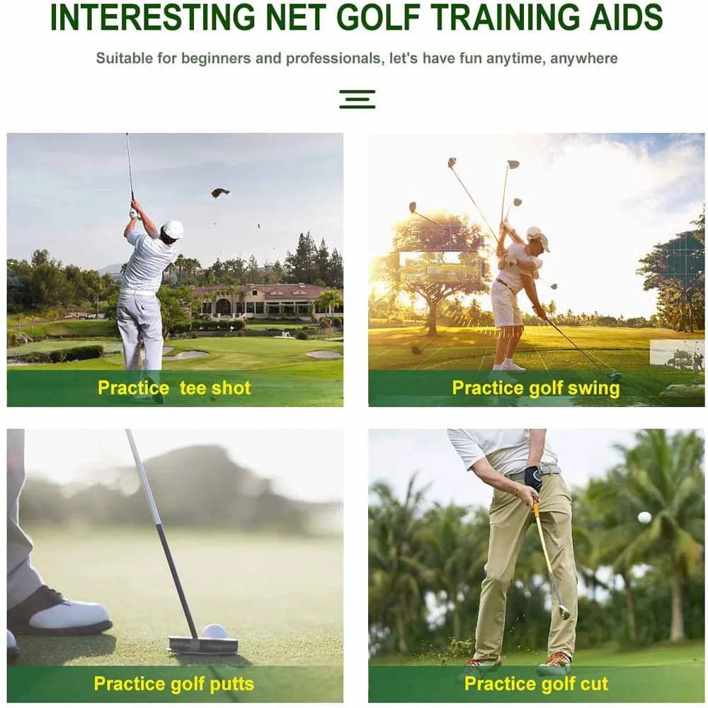 2M Golf Practice Hitting Net with Target and Carry Bag,Golf Chipping Nets for Backyard Driving,for Outdoor Indoor Use