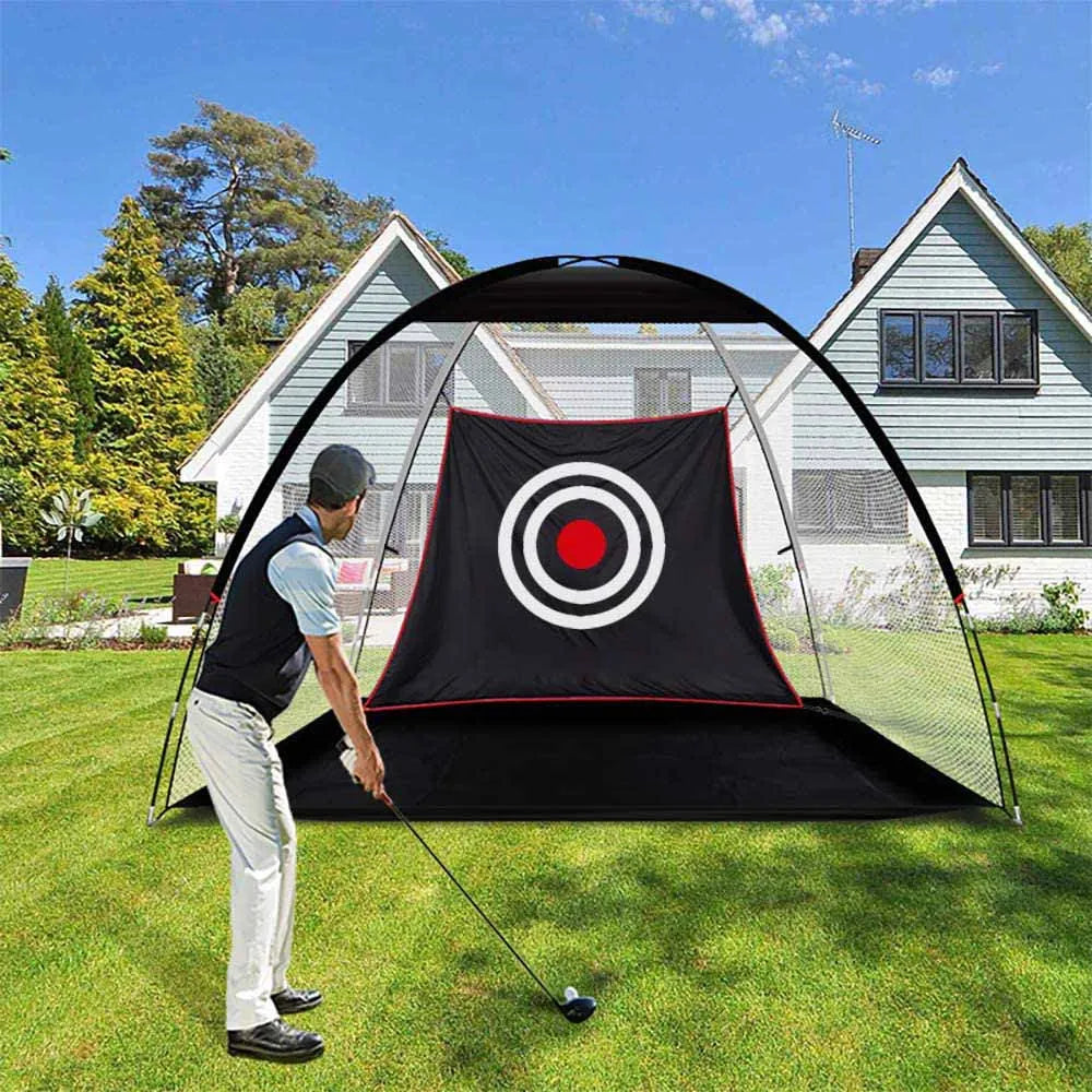 2M Golf Practice Hitting Net with Target and Carry Bag,Golf Chipping Nets for Backyard Driving,for Outdoor Indoor Use