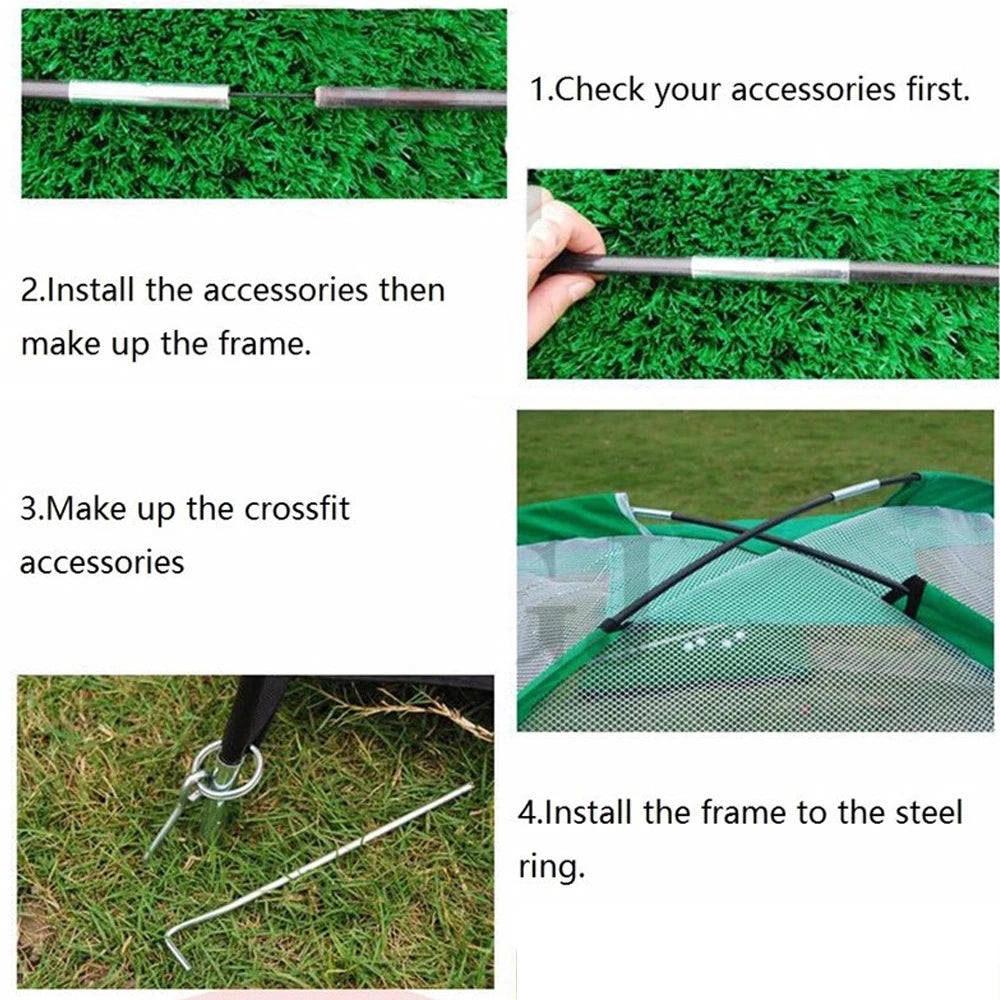 2M Golf Practice Hitting Net with Target and Carry Bag,Golf Chipping Nets for Backyard Driving,for Outdoor Indoor Use
