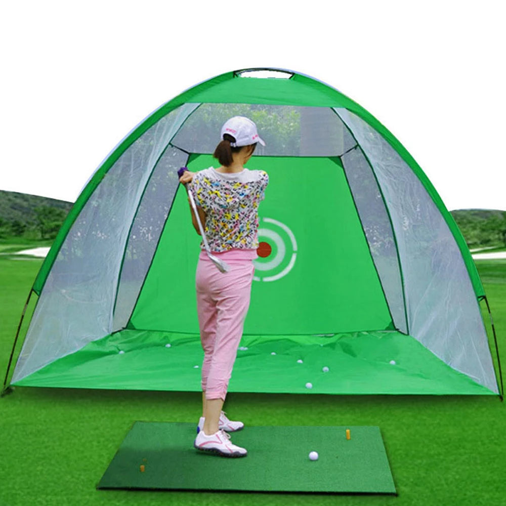 2M Golf Practice Hitting Net with Target and Carry Bag,Golf Chipping Nets for Backyard Driving,for Outdoor Indoor Use