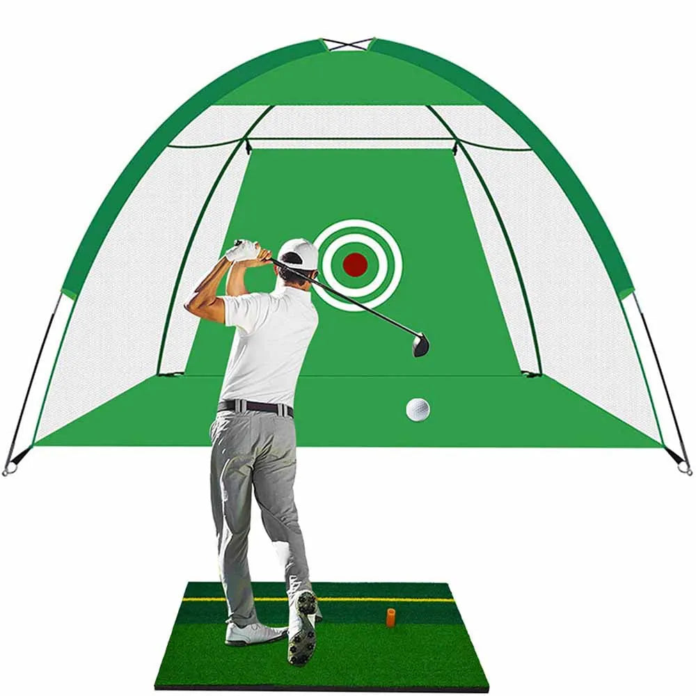 2M Golf Practice Hitting Net with Target and Carry Bag,Golf Chipping Nets for Backyard Driving,for Outdoor Indoor Use