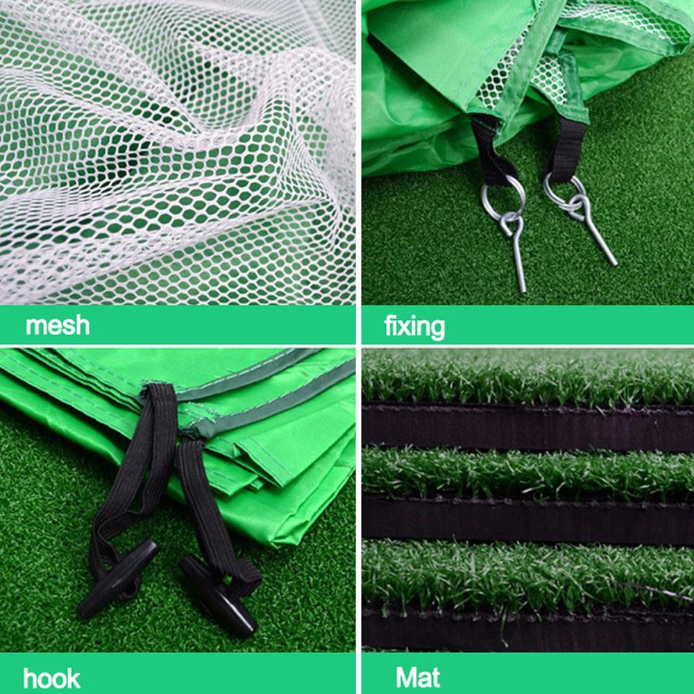 2M Golf Practice Hitting Net with Target and Carry Bag,Golf Chipping Nets for Backyard Driving,for Outdoor Indoor Use