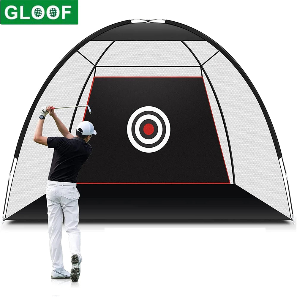 2M Golf Practice Hitting Net with Target and Carry Bag,Golf Chipping Nets for Backyard Driving,for Outdoor Indoor Use