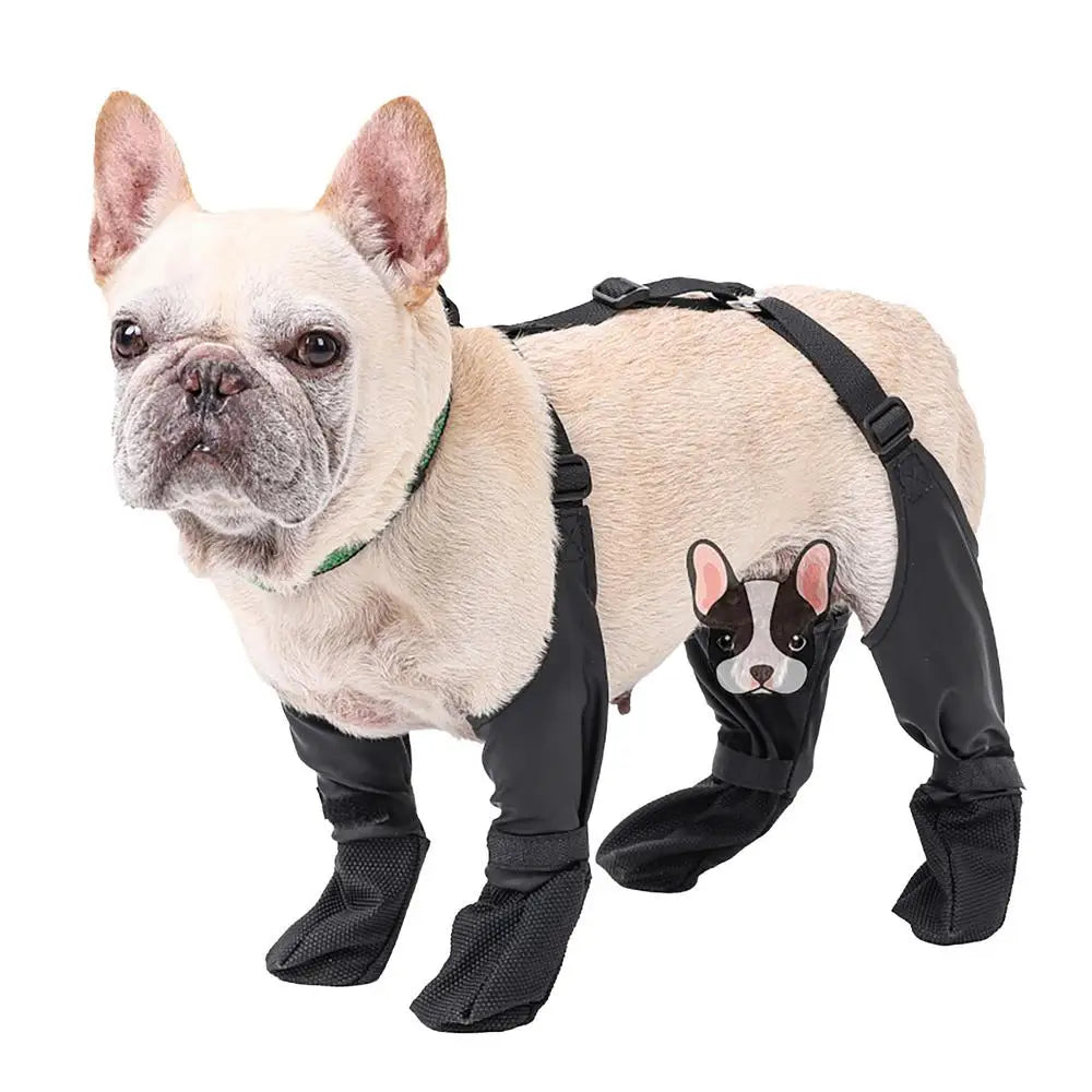 Anti-Dirty Dog Boots Dogs Puppy Outgoing Waterproof Snow Boot Shoes Pet Pants For Outdoor Walking In Winter Rain And Snow