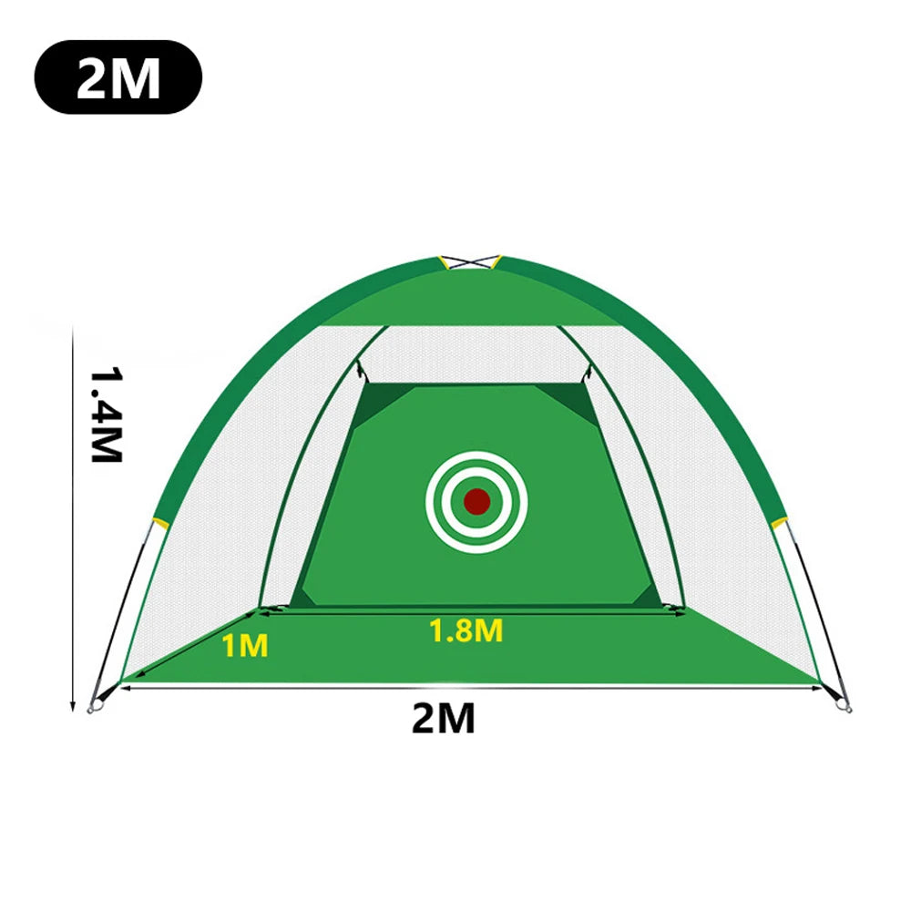 2M Golf Practice Hitting Net with Target and Carry Bag,Golf Chipping Nets for Backyard Driving,for Outdoor Indoor Use