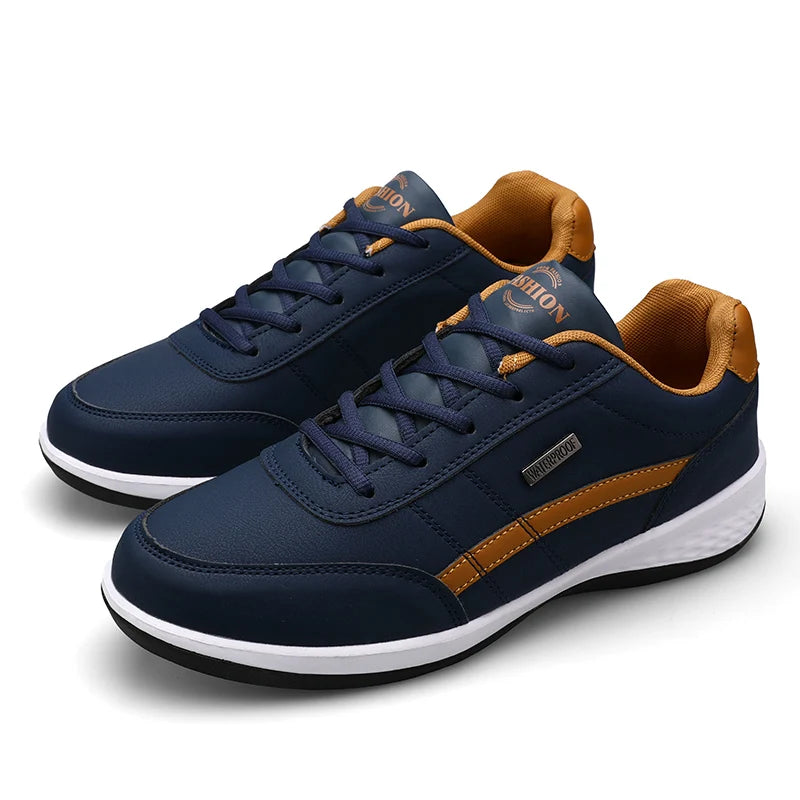 MAEDEF 2024 Men's Flat Shoes Men Sports Shoes Casual Shoes Men's Fashion Outdoor Sneakers Male Lace-Up Mens Running Walking Shoe
