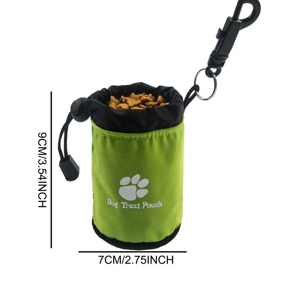 Dog Treat Training Pouch Portable Training Dog Snack Bag Waist Bag Pet Feed Pocket Walking Snack Pouch Puppy Treat Bag