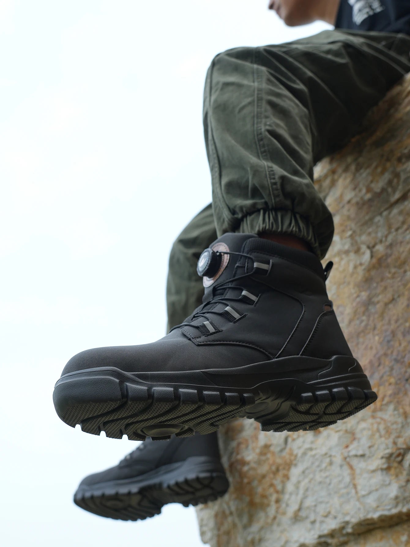 2024 Work Sneakers Men Indestructible Shoes Work Safety Shoes With Steel Toe Cap Puncture-Proof Male Security Protective Shoes