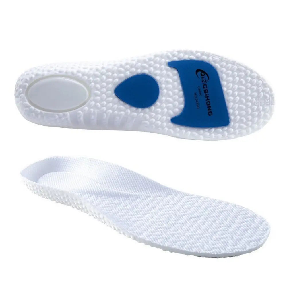 1Pair Upgrade Sports Shock Absorption Insole PU Memory Foam Breathable Arch Support Orthopedic Shoes Pad for Men Women Feet Care