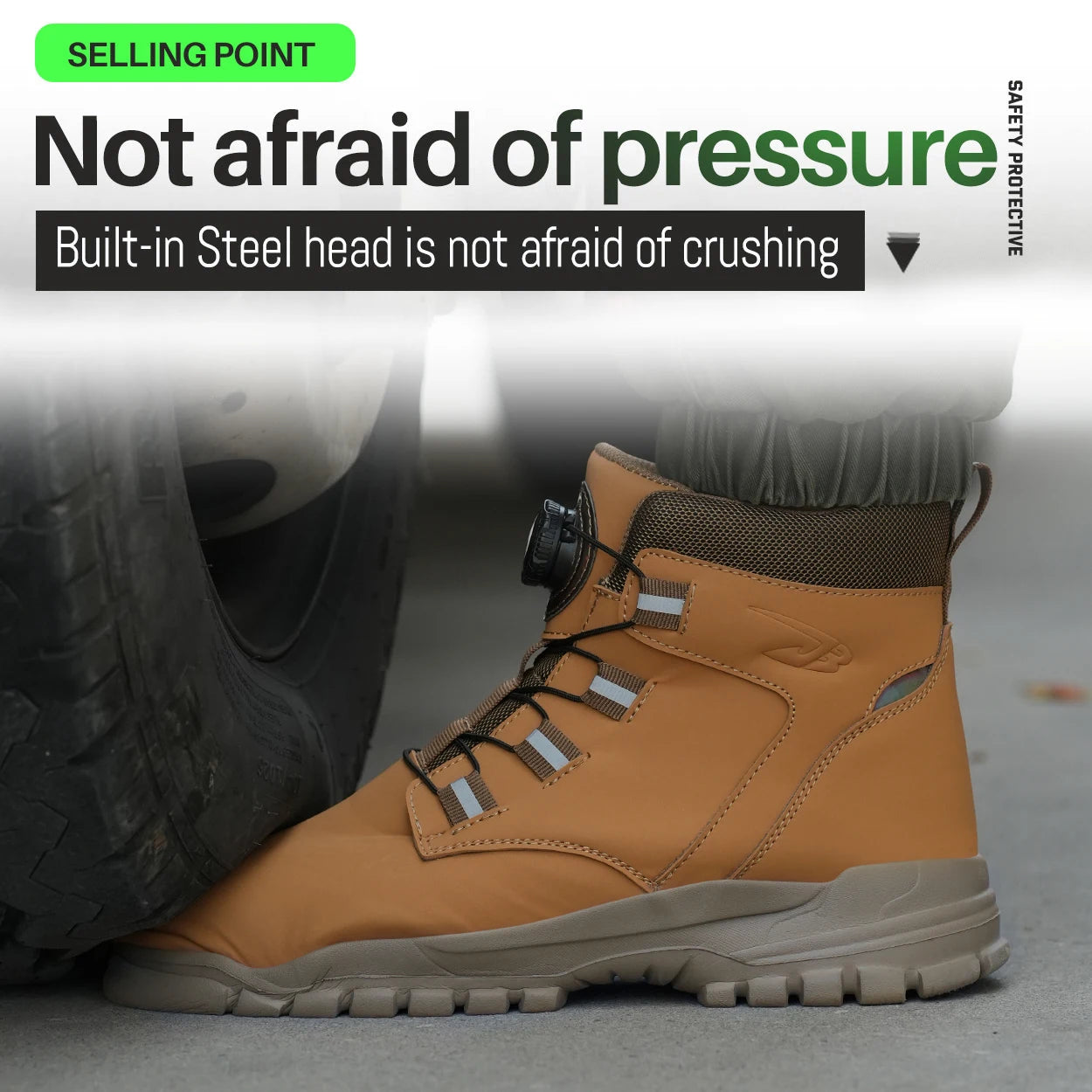 2024 Work Sneakers Men Indestructible Shoes Work Safety Shoes With Steel Toe Cap Puncture-Proof Male Security Protective Shoes