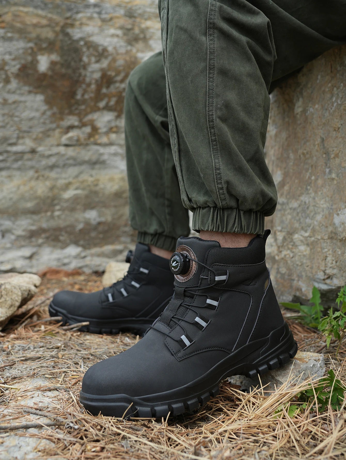 2024 Work Sneakers Men Indestructible Shoes Work Safety Shoes With Steel Toe Cap Puncture-Proof Male Security Protective Shoes