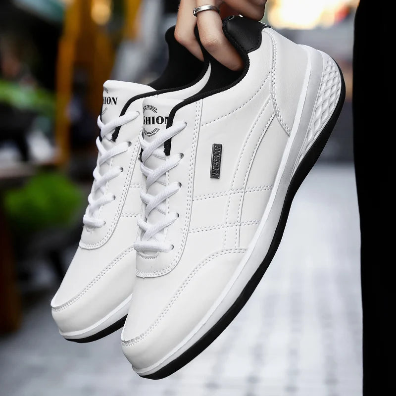 MAEDEF 2024 Men's Flat Shoes Men Sports Shoes Casual Shoes Men's Fashion Outdoor Sneakers Male Lace-Up Mens Running Walking Shoe
