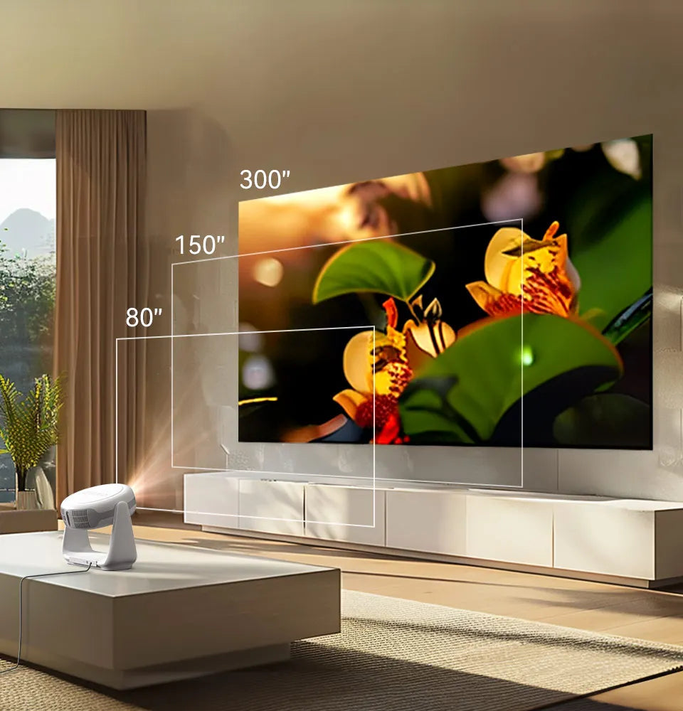 Vevshao A10 Smart Android 11.0 1080P Projector With 5G WiFi