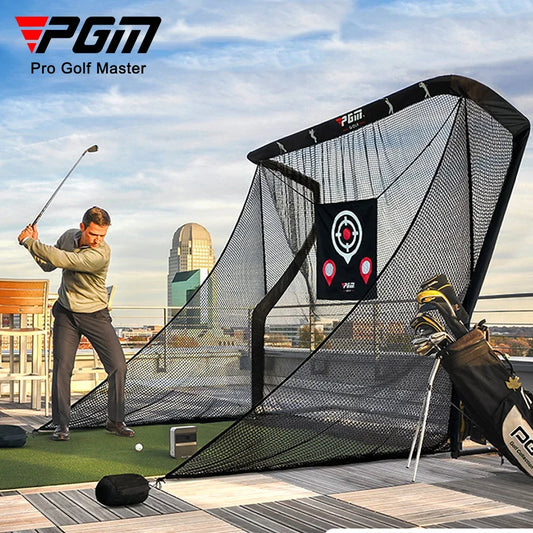 PGM-Golf Practice Net,Pop up Golf Hitting Net,Golf Nets for Backyard Driving,Quick Setup
