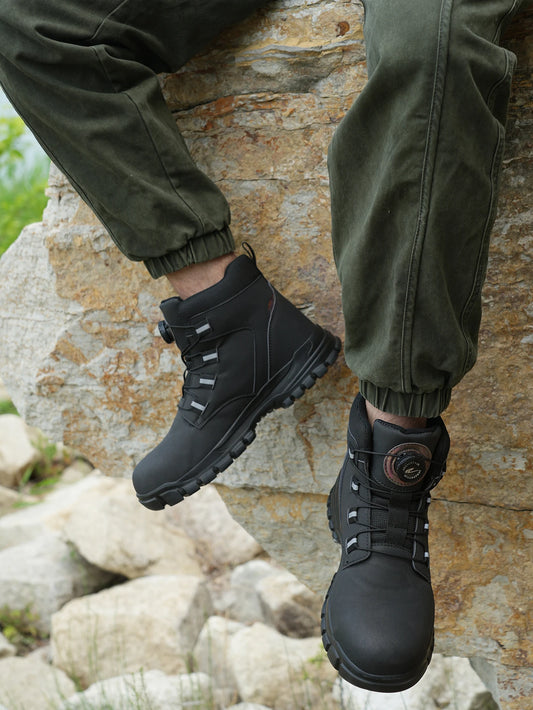 2024 Work Sneakers Men Indestructible Shoes Work Safety Shoes With Steel Toe Cap Puncture-Proof Male Security Protective Shoes